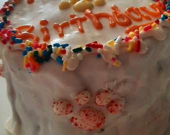 Birthday dog cake/Birthday Dog Treats/Birthday dog biscuits