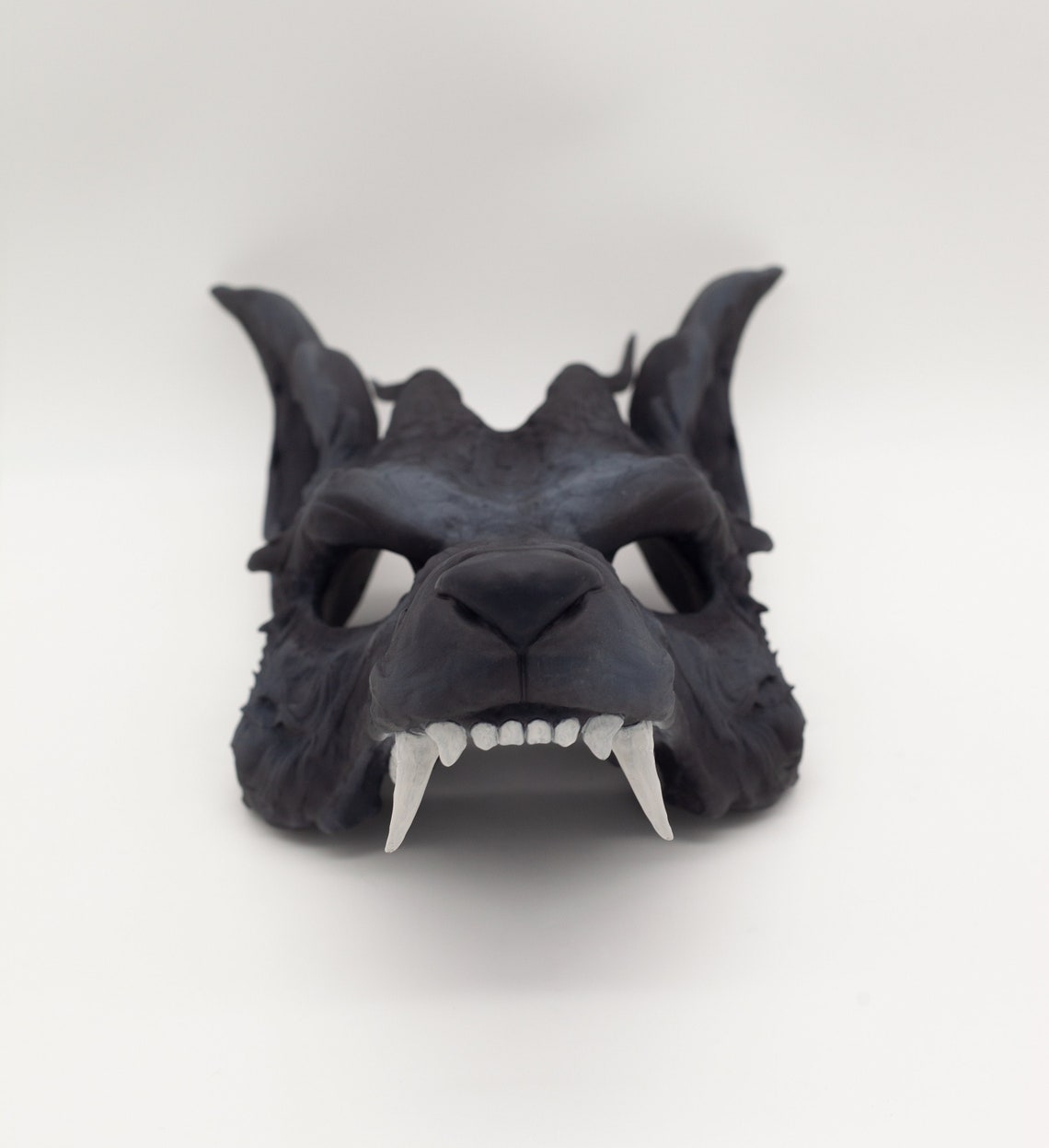 Wolf Rapper Mask Black Wolf Mask - Wolf Mask Halloween Cosplay, Animal Masks Halloween ...
