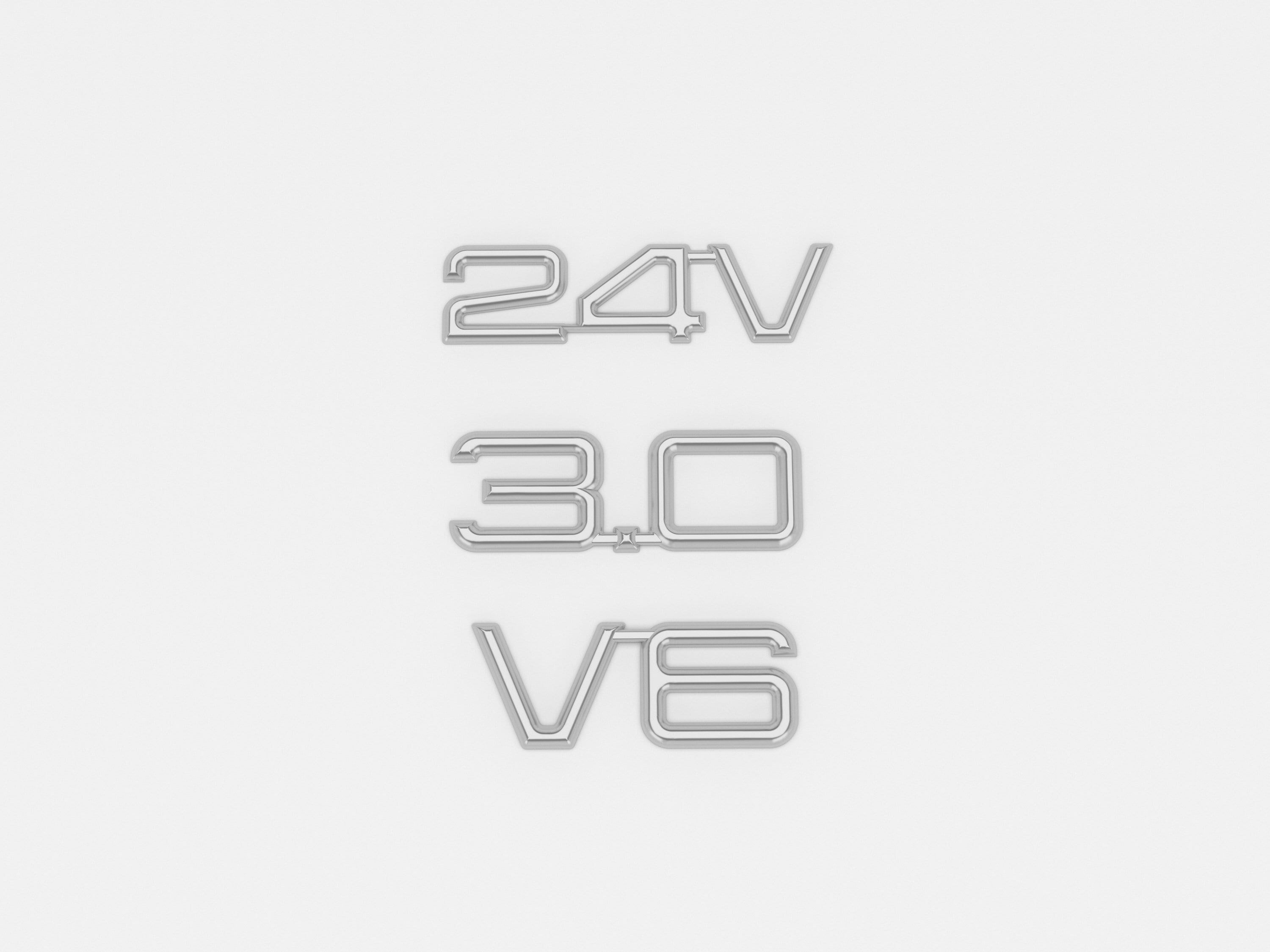 24V 3.0 V6 アルファロメオ 916 GTV スパイダー ロゴ エンブレム 