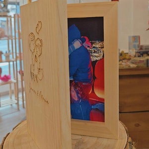 wooden photo frame