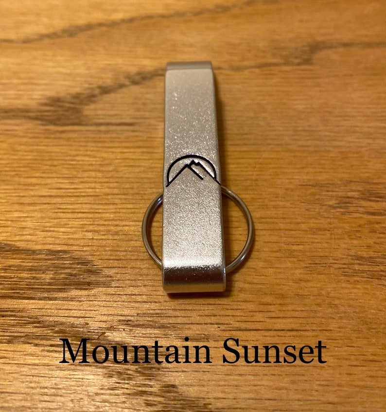 Keychain Bottle Opener - Aluminum Bottle Opener - Outdoor Bottle Opener image 5