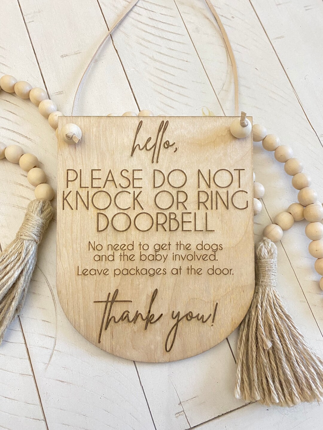 Please Don’t Knock Door Hanger - Etsy
