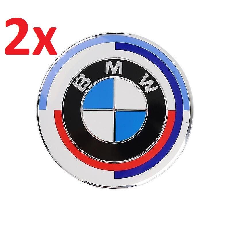 BMW 50周年記念エンブレムバッジセット（82mm）2個セット – BMW E90 