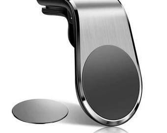 Silver/Black Magnetic Car Phonae Holder Metal Stand Accessories For M Performance E36 E46 E60 E90 E91 E92 E93 F30 F20 X1 X3 X5 X6 X7 G01