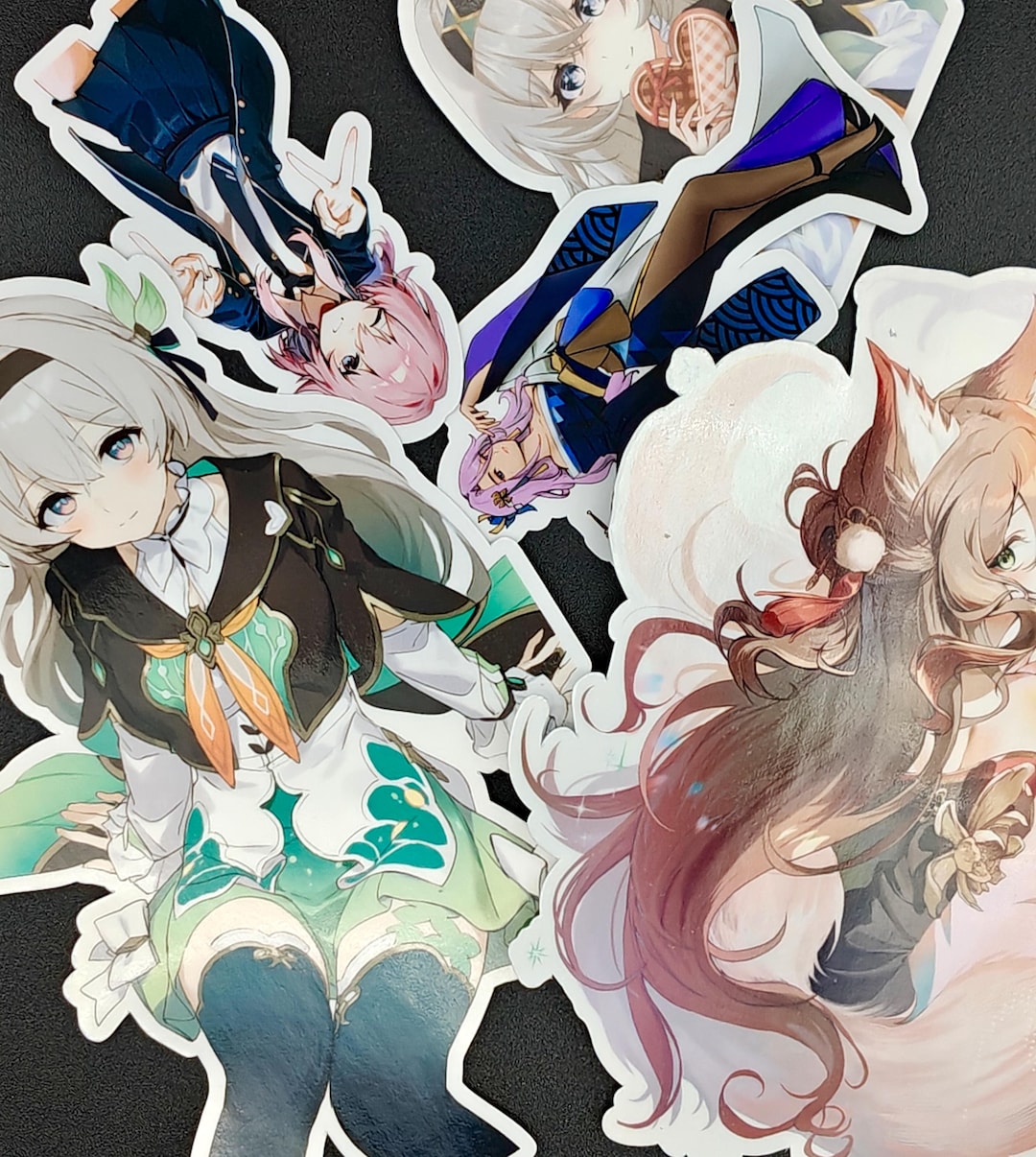 Honkai Star Rail Character Sticker Pack Random Waterproof Vinyl ...