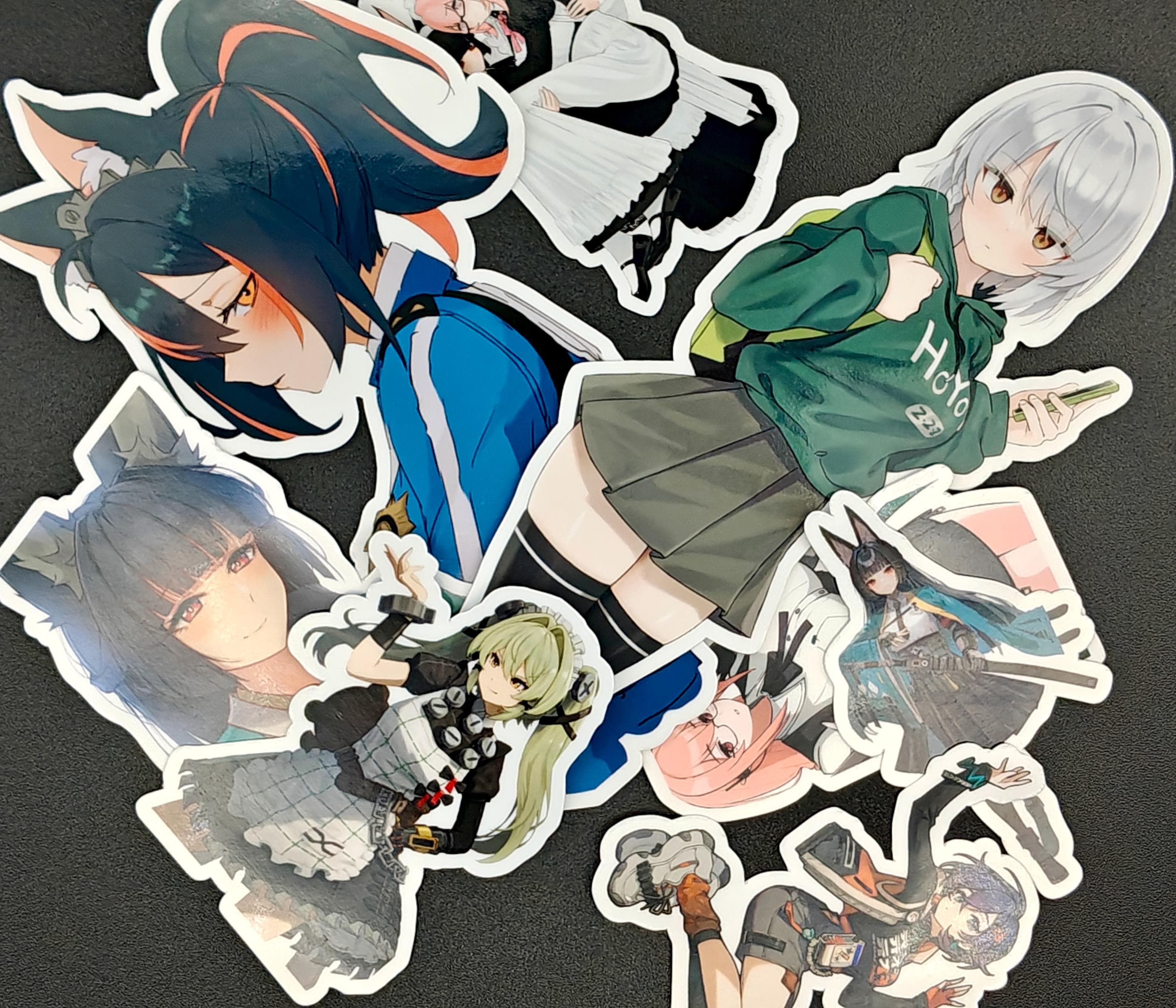 Zzz Razer Sticker Zenless Zone Zero (ZZZ) Anime Character Stickers, Waterproof Vinyl Die ...