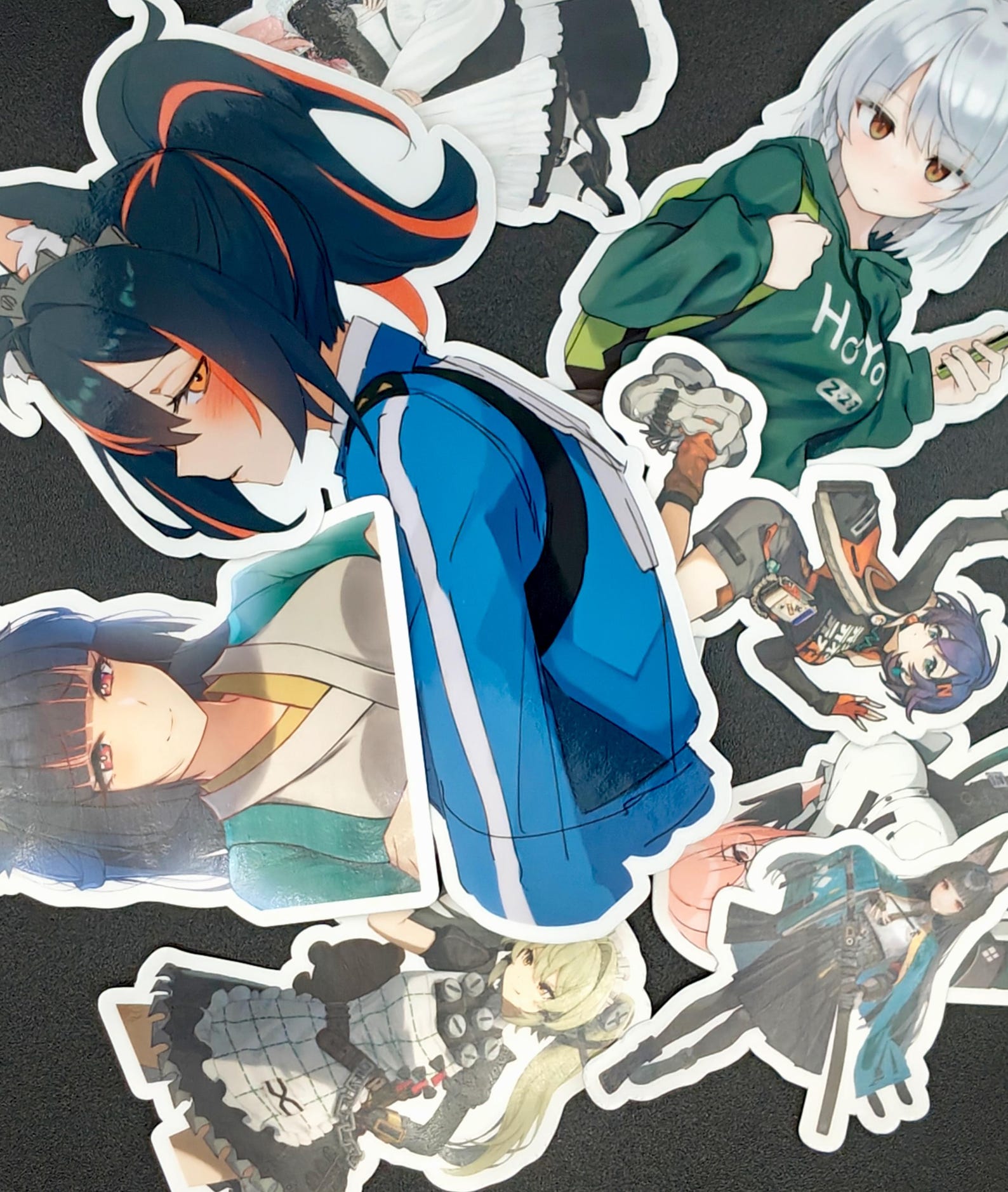 Zzz Razer Sticker Zenless Zone Zero (ZZZ) Anime Character Stickers, Waterproof Vinyl Die ...