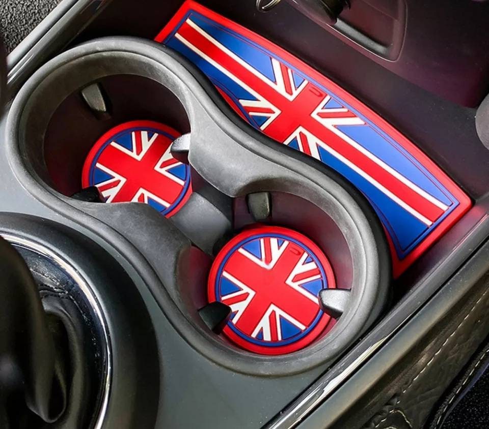 SINGARO Car Cup Coaster, 4PCS Universal Non-Slip Cup Holders Ebedded - View #5