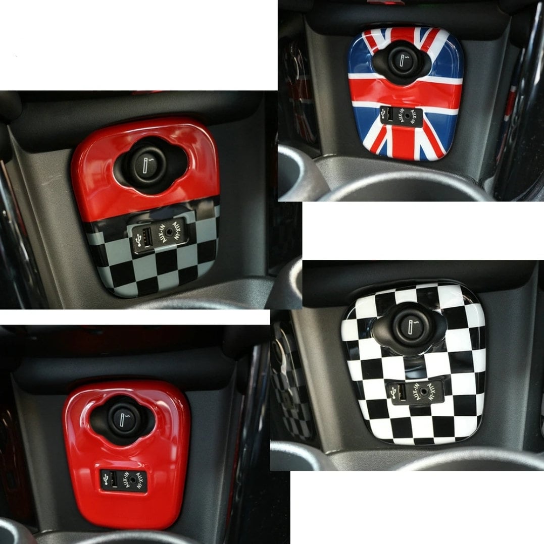 Union Jack Cigarette Lighter Cover for Mini Cooper F55 F56