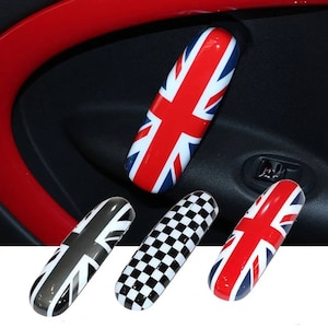 2-delars set Union Jack-dörrhandtagsskydd för Mini Countryman 2010-2016 R60 Paceman R61 tillbehör