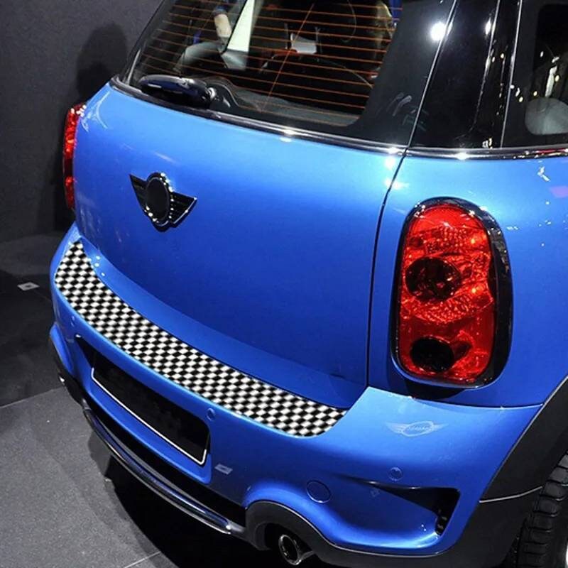 Mini Cooper Rear Bumper Decal: Union Jack UK, R55 R56 R60 F55 F56 F60 ...