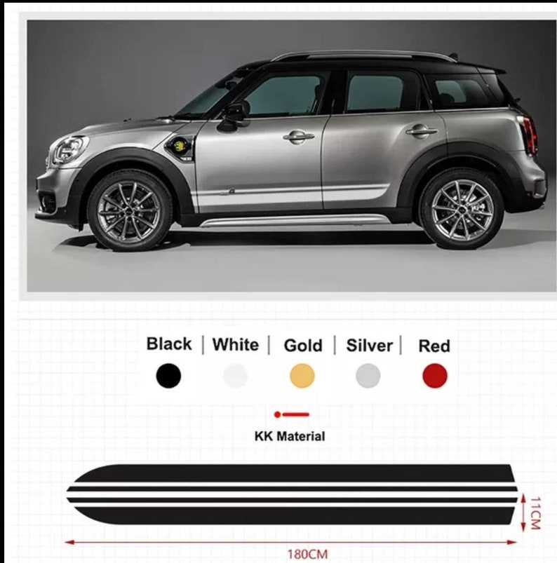 Mini R50 Decals Mini Cooper Side Skirt Decal Sticker: R50 R56 F54 F56 F57 F60 Vinyl - Etsy