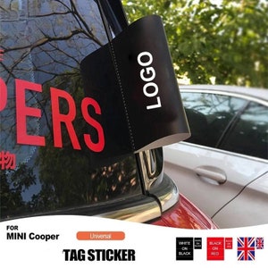 Door Trunk Decoration Tag Sticker Hangtag For Mini Cooper 2002-2023 R53 R55 R56 R60 R61 F55 F56 F60 Countryman Clubman Paceman Accessories