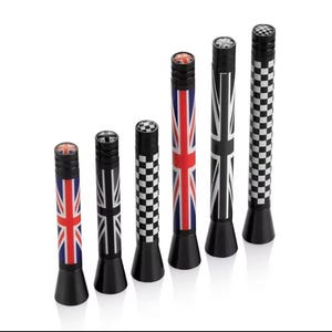 Functional Car Antenna FM Radio Antenna Union Jack For Mini Cooper R55 R56 R60 F55 F56 F54 F60 2007-2022 Countryman Accessories FM AM