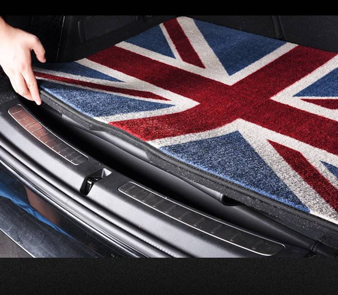 Custom Carpet Car Trunk Floor Mat Union Jack for Mini Cooper Clubman