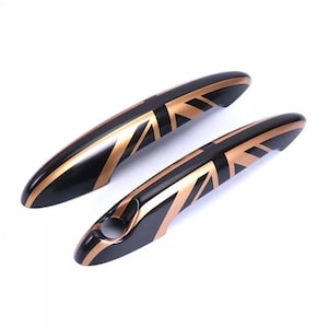 2pcs Set Door Handle Covers For Mini Cooper S Accessory Clubman Countryman Paceman 02-16 R50 R52 R53 R55 R56 R57 R58 R59 R60 R61 Union Jack