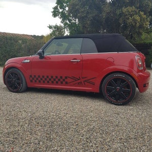 Mini Cooper Side Skirt Decal Sticker: R50 R56 F54 F56 F57 F60 Vinyl