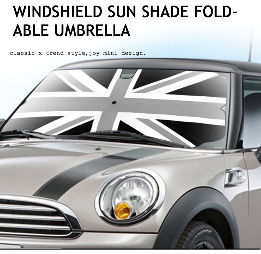 Union Jack Tankdeckel Schwarz/Silber Mini Cooper F54/F55/F56