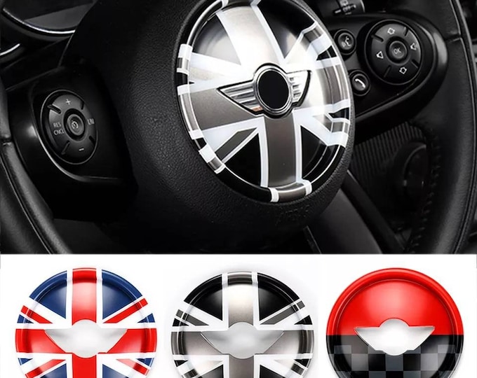 MINI Cooper Steering Wheel Emblem Badge Overlay Gel Sticker Etsy UK