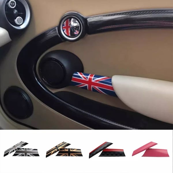 Union Jack Interior Door Handle Cover For Mini Cooper Cooper S Clubman 2007-2013 R55 R56 R58 R59 Accessories