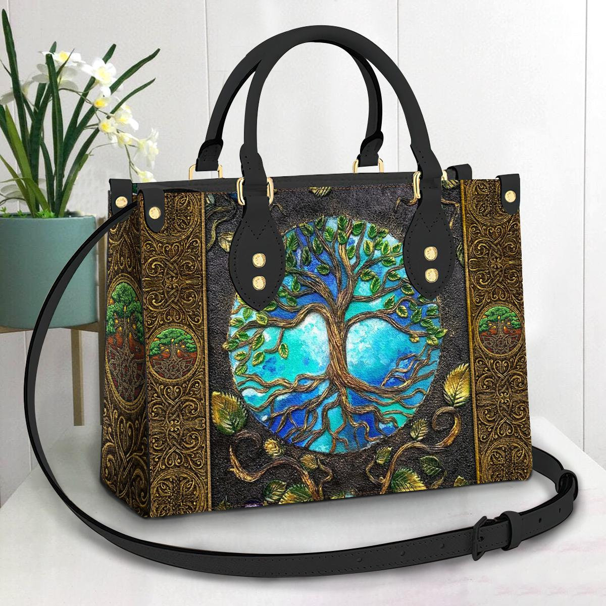 Tree of Life, Bags, Soft Leather Tree Of Life Purse
