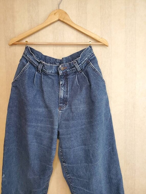 90s high-waisted straight leg jeans, vintage LEE,… - image 3