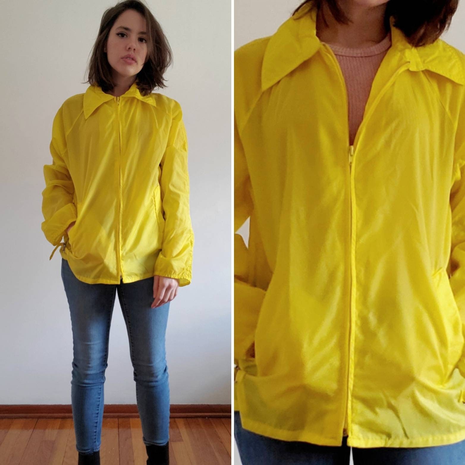 White Stag Rain Coat - Etsy