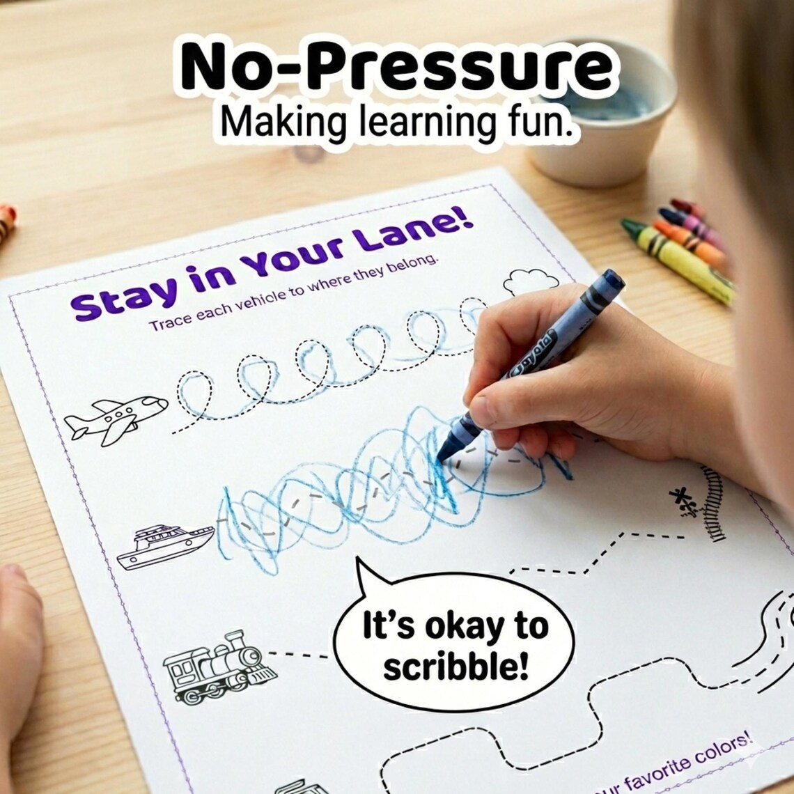 Things That Go Activity Pack for Preschool and Kindergarten Ages 3-6 ...