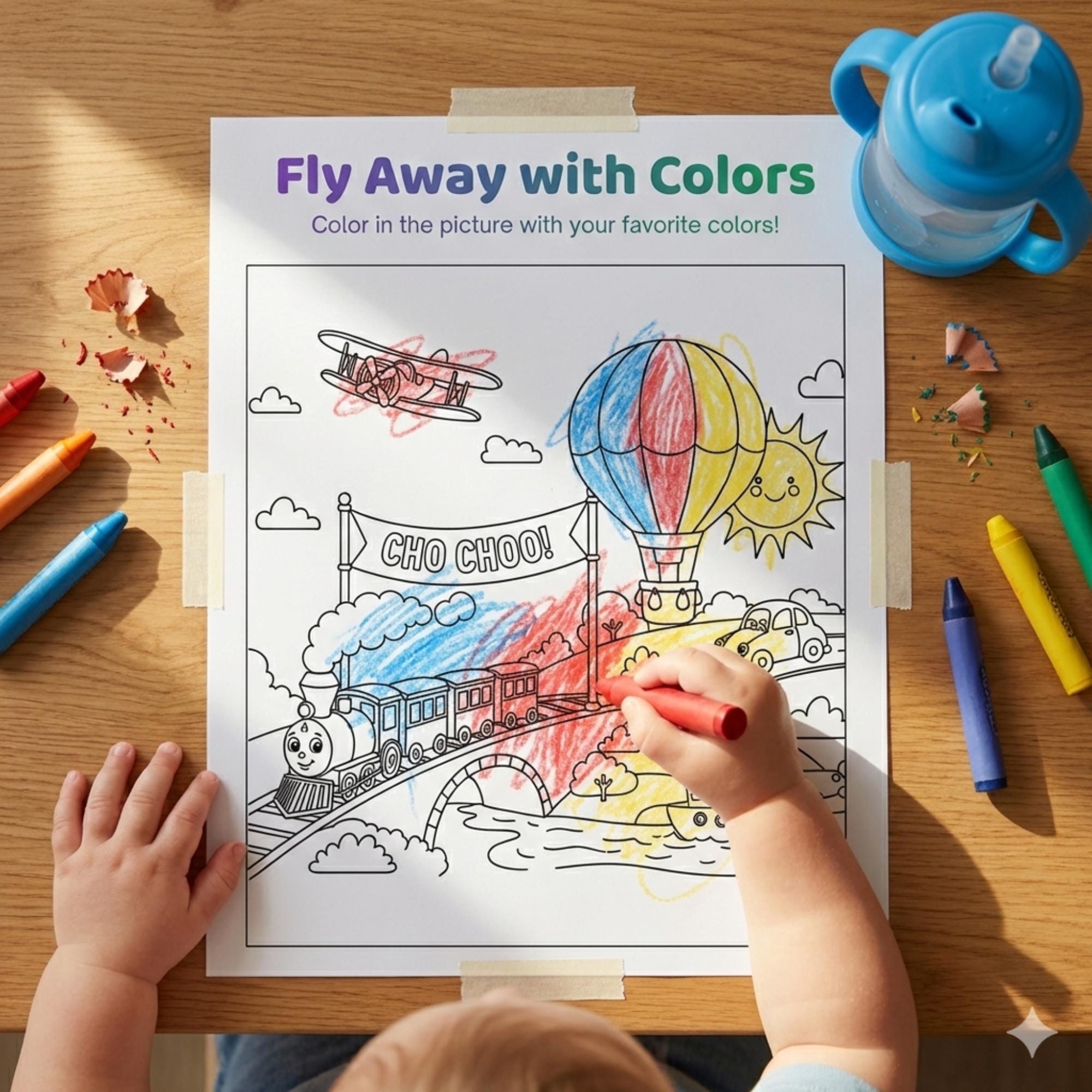 Things That Go Activity Pack for Preschool and Kindergarten Ages 3-6 ...