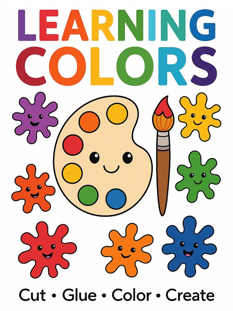 Learning Colors Activity Pack for Preschool & Toddlers Ages 2-6 ...