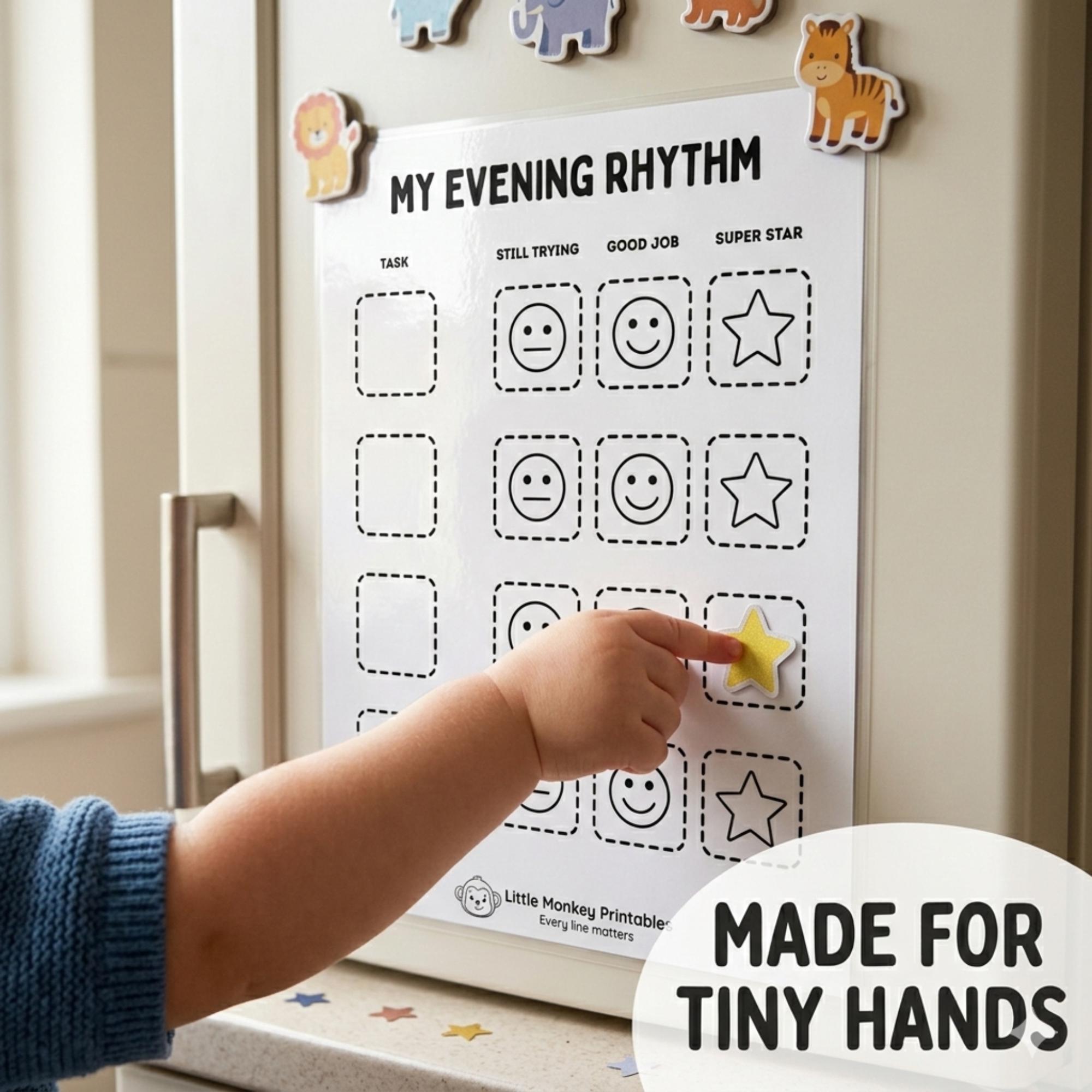 Daily Tasks and Routine Activity Pack for Kids Ages 2-10 Ink-friendly B ...