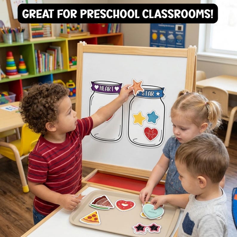 Printable Shape Sorting Activity for Toddlers and Preschoolers Color ...