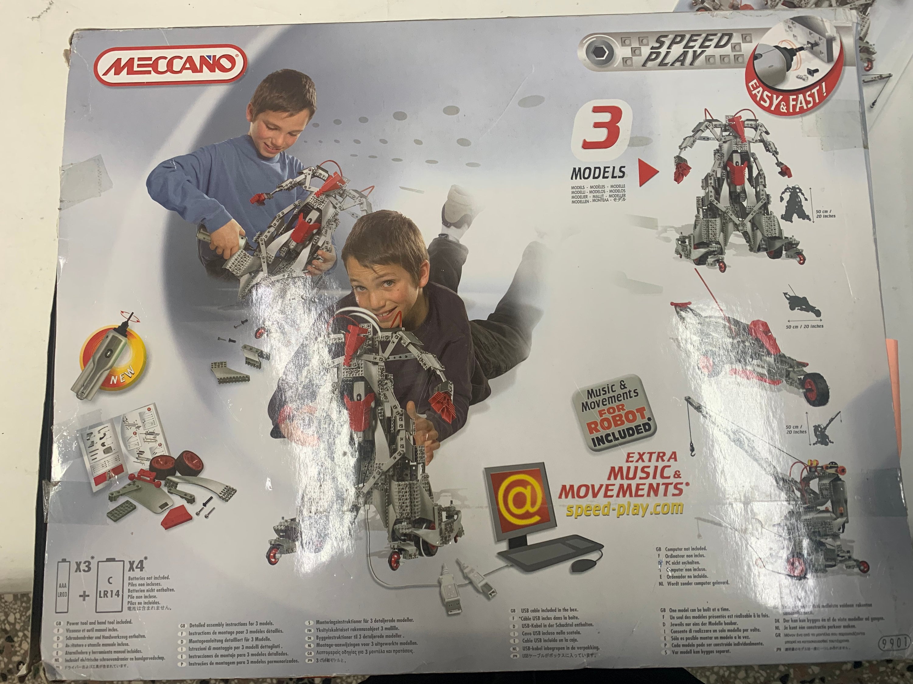 Meccano speed sale play