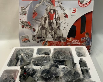 Robot interactivo Erector Meccano Speed Play de 3 modelos #9901