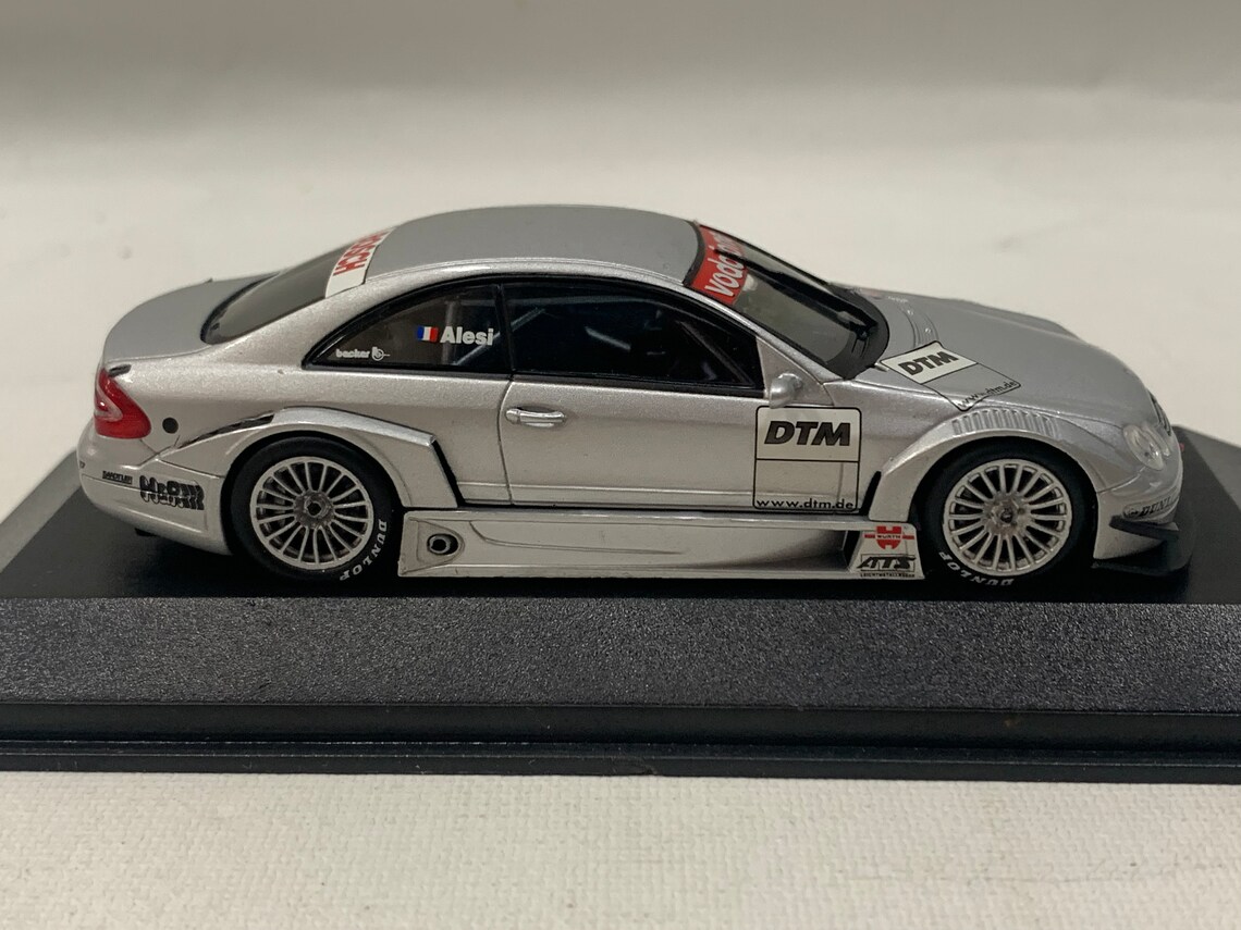 MERCEDES CLK COUPE DTM 2002 TEST CAR ALESI MINICHAMPS 1:43 de refer
