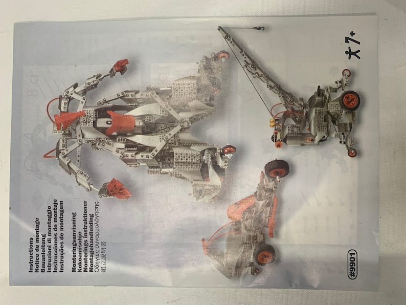 Erector Meccano Speed Play 3 Models Interactive Robot 9901 image 2