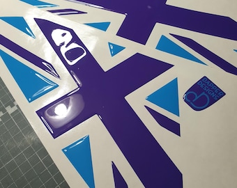 Vauxhall Astra J Quarter Window Gel 3D - Coloured