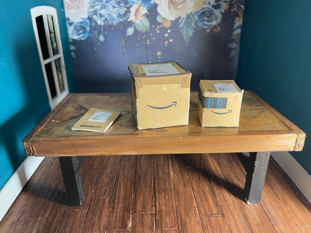 Printable Miniature Amazon Boxes for Dollhouse, Model or Diorama - Etsy