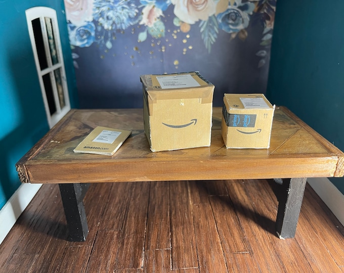 Printable Miniature Amazon Boxes for Dollhouse, Model or Diorama - Etsy
