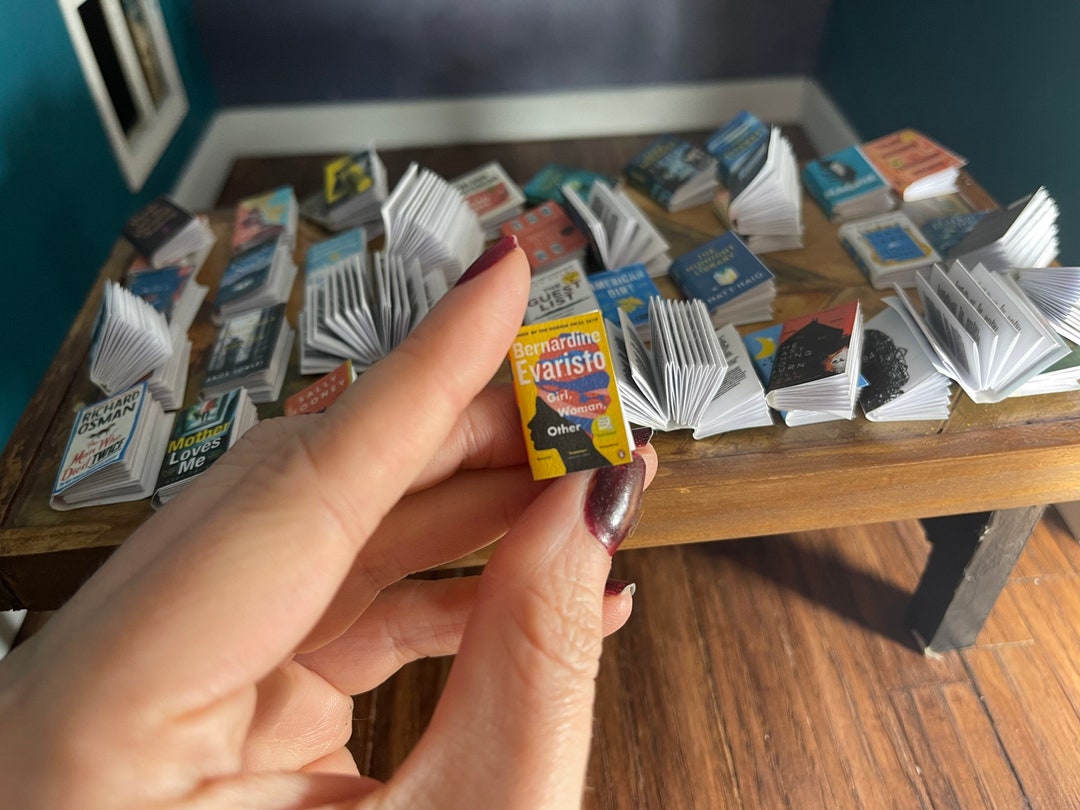 Printable Miniature Books for Dollhouse, Model or Diorama - Etsy