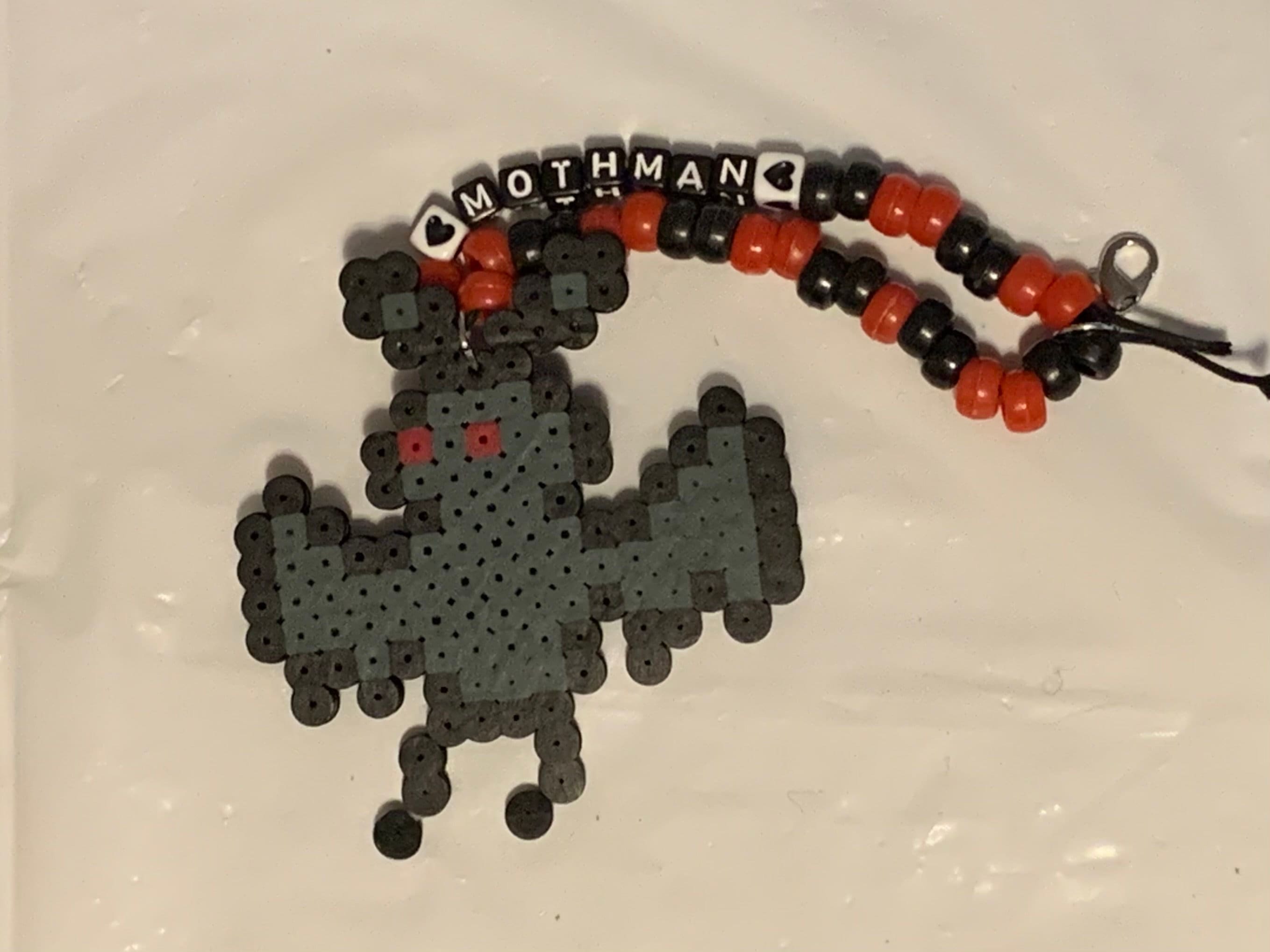 Mothman Perler Bead Keychain - Etsy