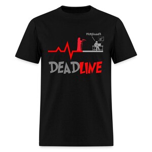 Deadline Programmer Shirt - Funny Grim Reaper Coding Developer Gift