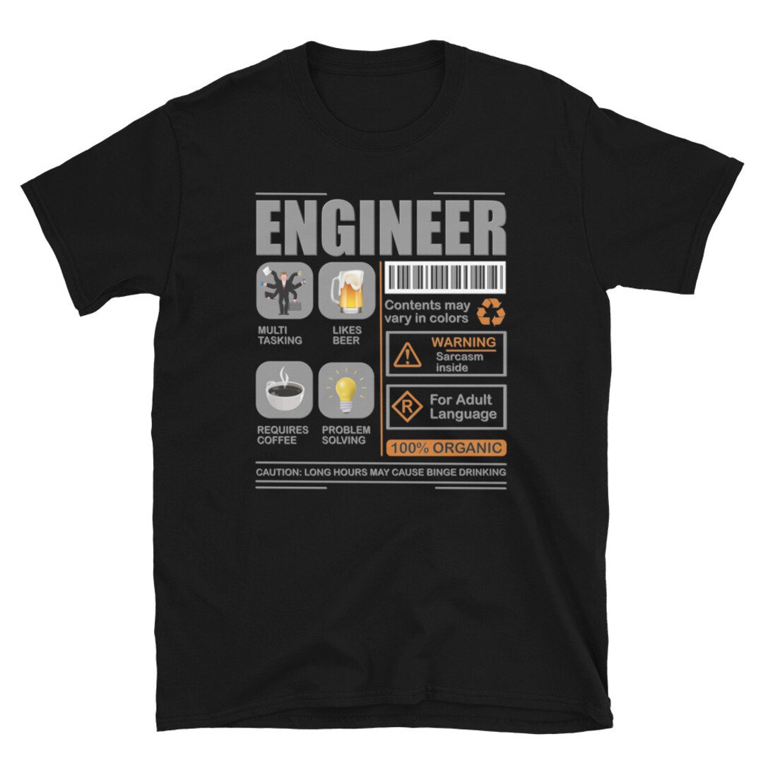 Engineering Program Swag Engineering Shirt, Engineering Gift, Funny Cool Shirt, Student ...