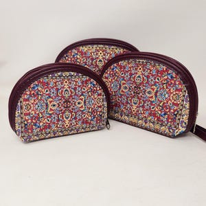 Colorful Oriental Coin Bag/Small makeup bag/Boho Coin Purse/Unique coin purse/Oriental bag/Mini Tapestry Bag/Travel accessories/Small Clutch