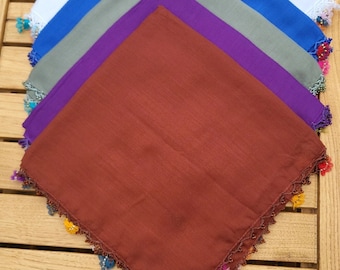 Handmade traditional Turkish Oya Scarf