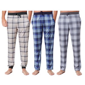 Cuffed pyjama bottoms with pockets hotsell
