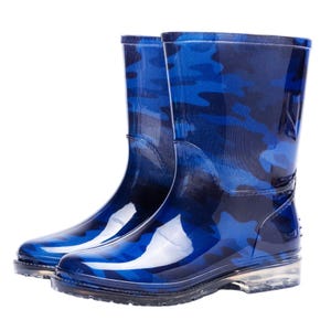 Boys Welly Boots Kids Wellington Perfect for Puddles Mud & Snow Comfortable Children’s Wellies Waterproof Rain Boots for All-Weather Fun