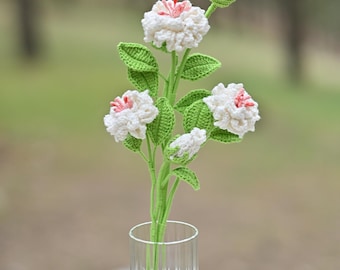 Crochet Gardenia Flower: Amigurumi PDF Pattern (with Video)