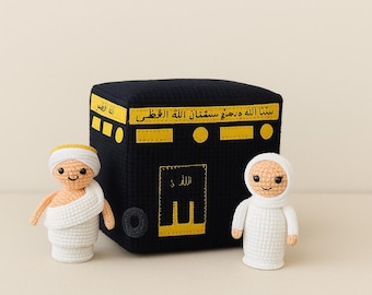 Crochet Kaaba & Hadjis Amigurumi Pattern: Islamic Education (PDF File)