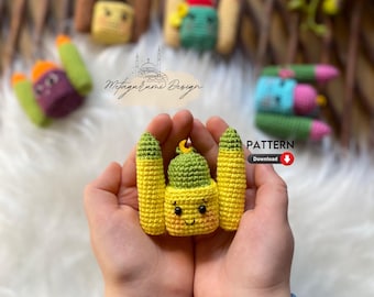 Crochet Mini Masjid Toy Pattern with Video, Ramadan Decorations